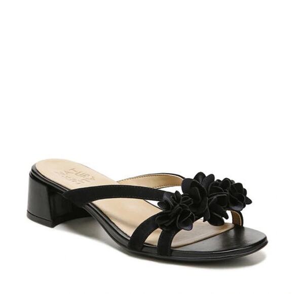 Naturalizer Black Jupiter Slide Dress Sandals Size 11 - Picture 3 of 16